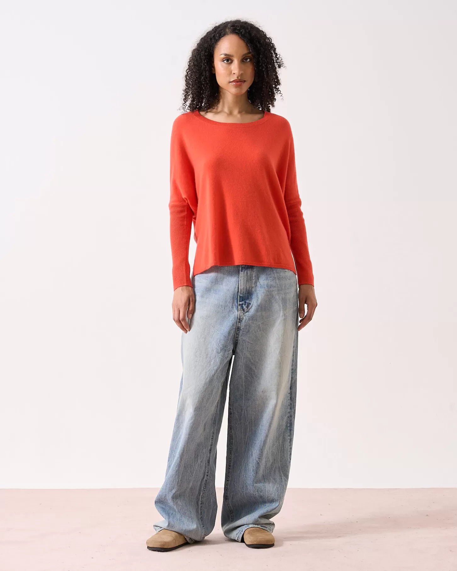 Col Rond | Ponchos>Absolut Cashmere Astrid. Sunset